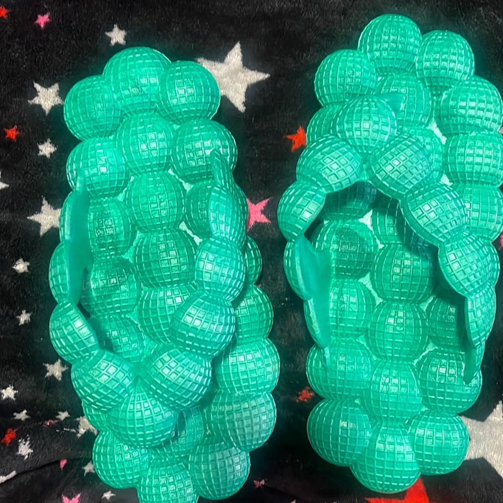 Bubble slides flip flop for Women Men.